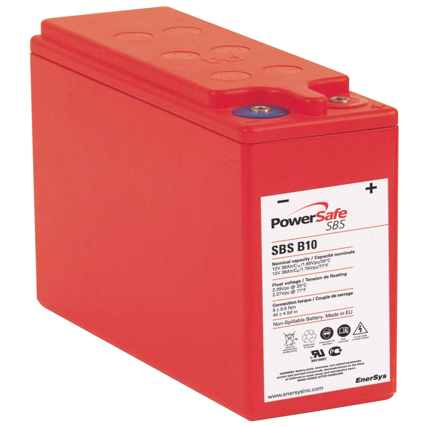 Аккумулятор enersys powersafe 12v62f